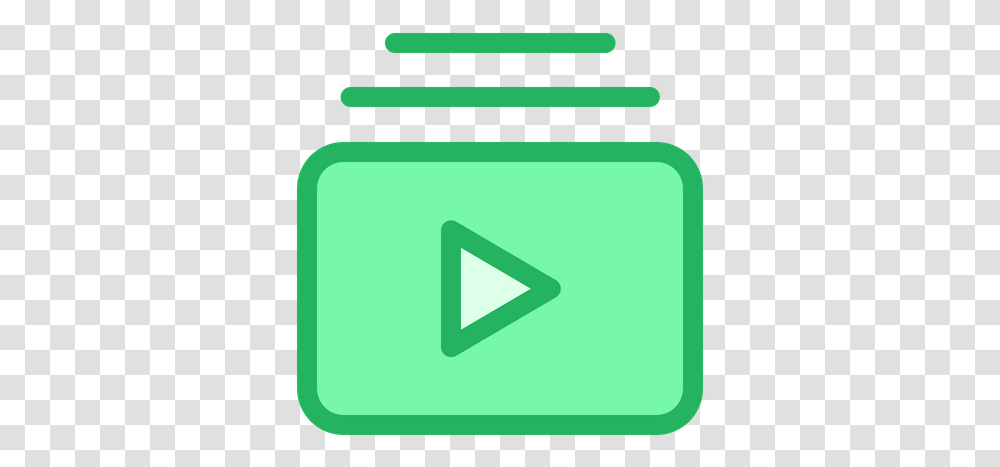 Video Gallery Icon Of Colored Outline Video Gallery Icon, First Aid, Label, Text, Symbol Transparent Png