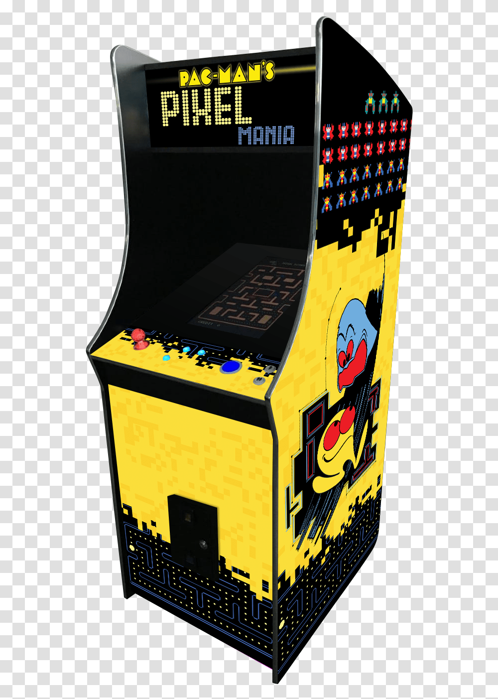 Video Game Arcade Cabinet, Arcade Game Machine, Pac Man Transparent Png
