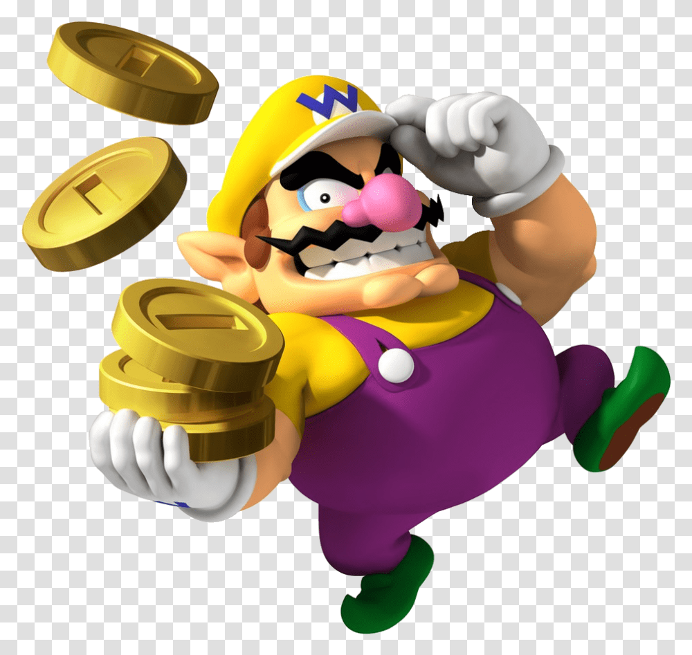 Video Game Character 6 Image Yellow Mario Character, Super Mario, Person, Human Transparent Png
