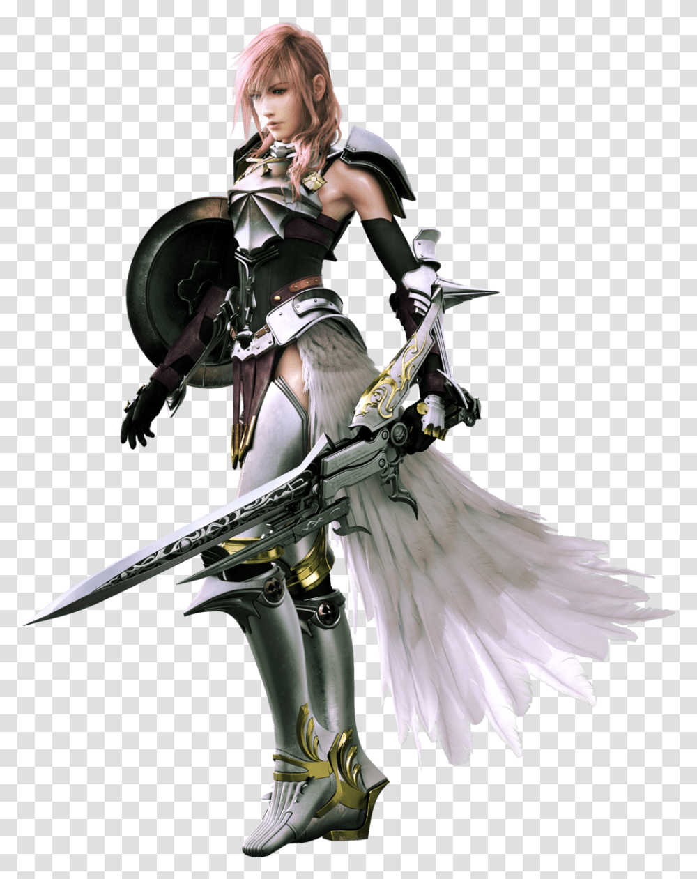 Video Game Characters Lightning Final Fantasy Xiii 2, Person, Human, Bow, Costume Transparent Png
