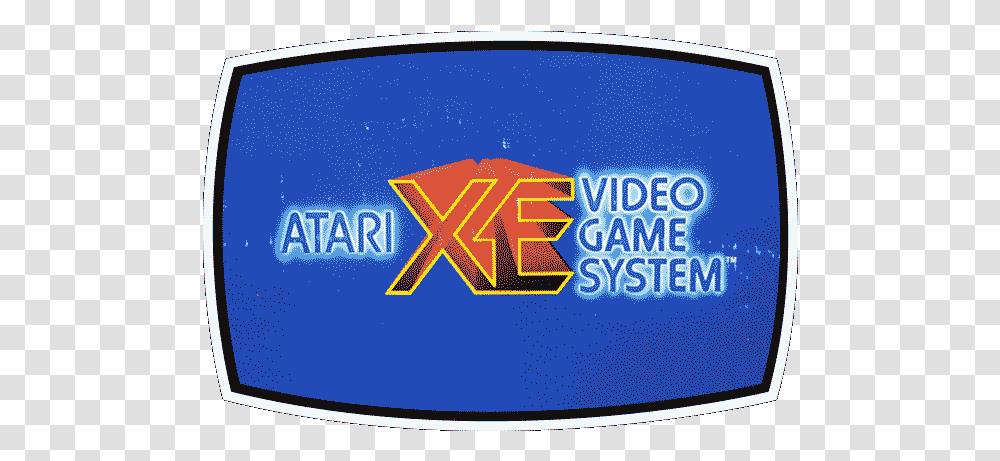 Video Game Console Logos Atari Xe Game System, Label, Text, Word, Sticker Transparent Png