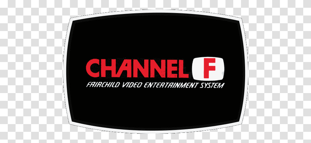 Video Game Console Logos Fairchild Channel F, Label, Text, Symbol, Sticker Transparent Png