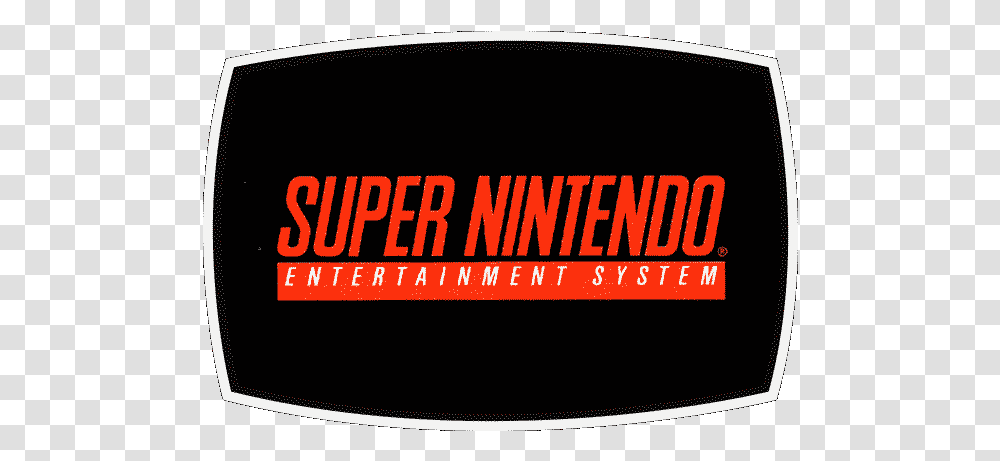 Video Game Console Logos Super Nintendo, Label, Text, Symbol, Trademark Transparent Png