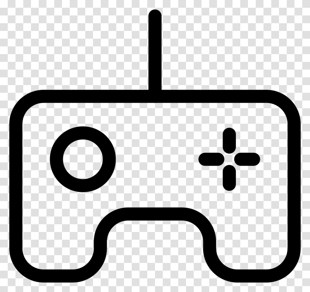 Video Game Controller Icon Free Download, Stencil, Adapter Transparent Png