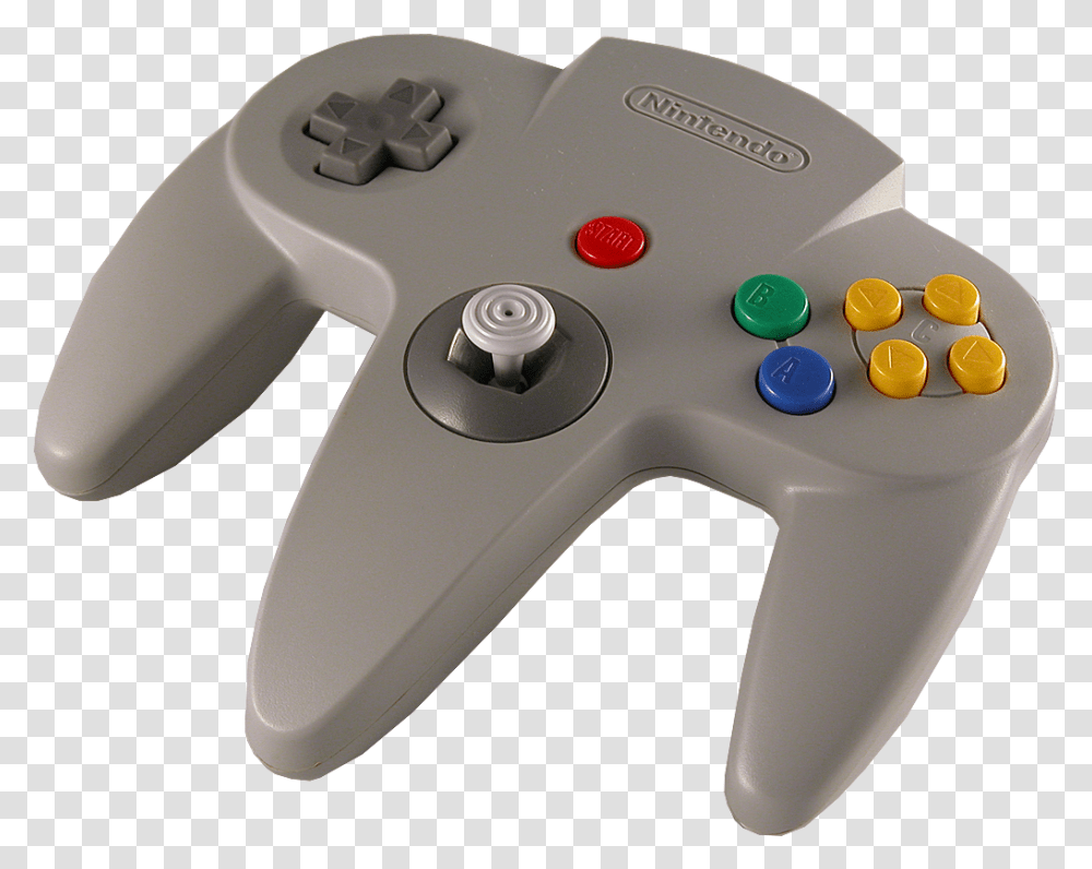 Video Game Controller Nintendo 64 Controller, Electronics, Joystick, Blow Dryer, Appliance Transparent Png