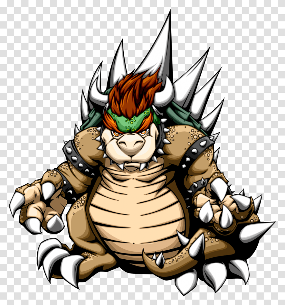 Video Game Fanart - Peanutink Bowser, Hook, Toy, Claw Transparent Png