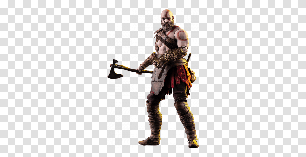 Video Game Kratos God Of War 1, Person, Human, Axe, Tool Transparent Png