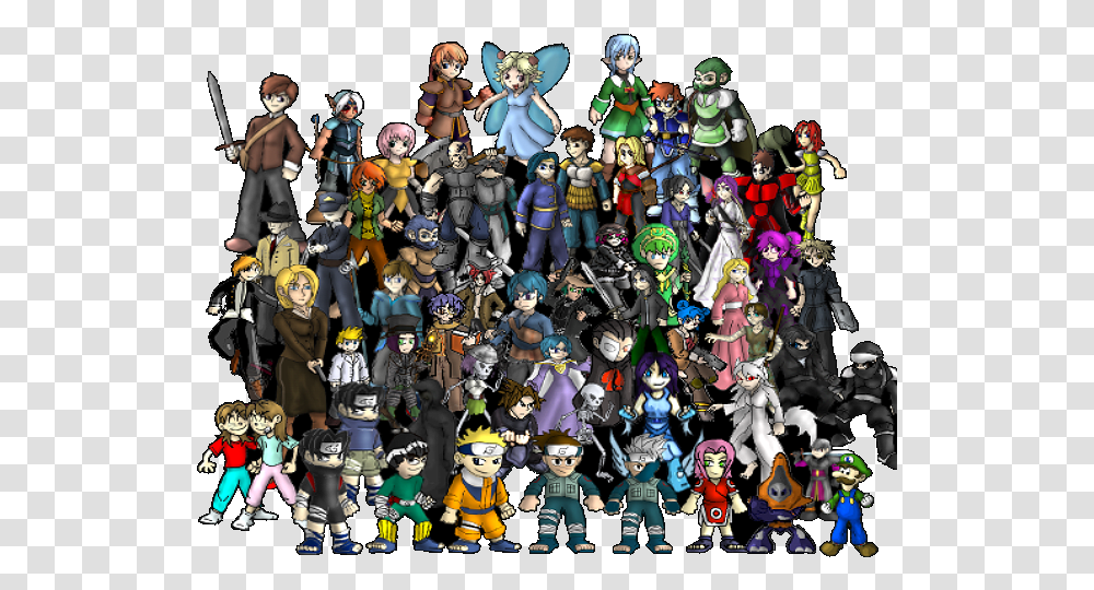 Video Games Characters All Video Game Characters, Person, Clothing, People, Collage Transparent Png