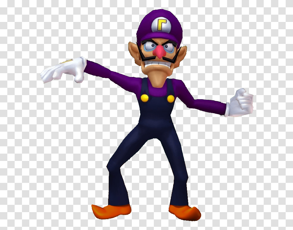 Video Games Fanon Waluigi Gifs Background, Performer, Person, Human, Magician Transparent Png