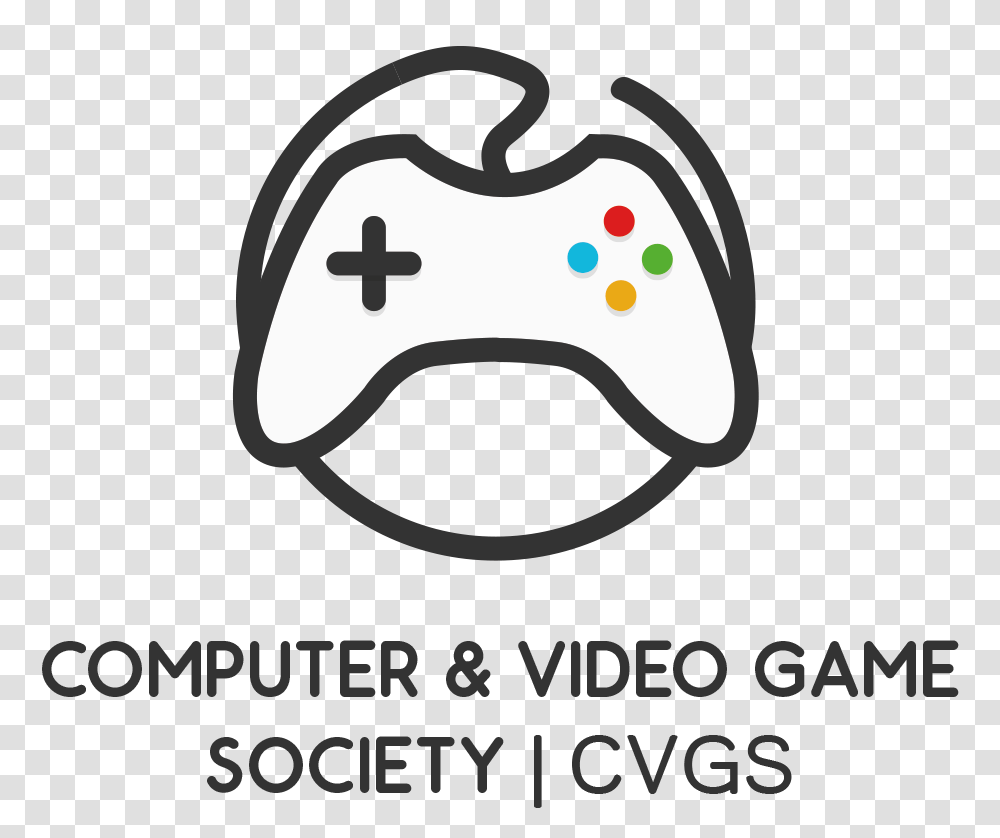 Video Gamespng Computer And Video Games Society Logo Game Controller, Stencil, Face, Label, Text Transparent Png