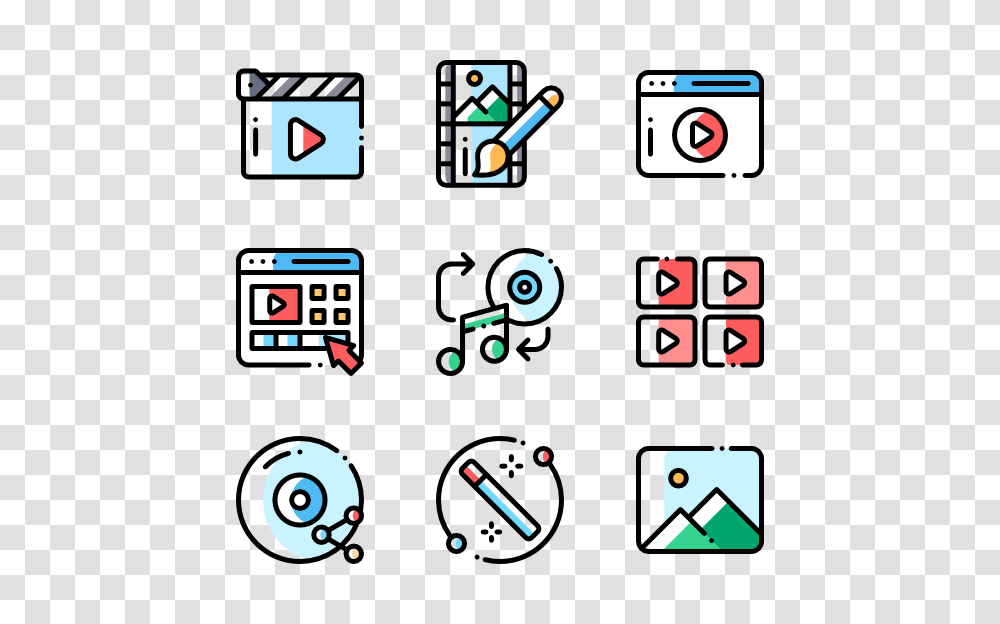 Video Icon Packs, Super Mario, Pac Man Transparent Png