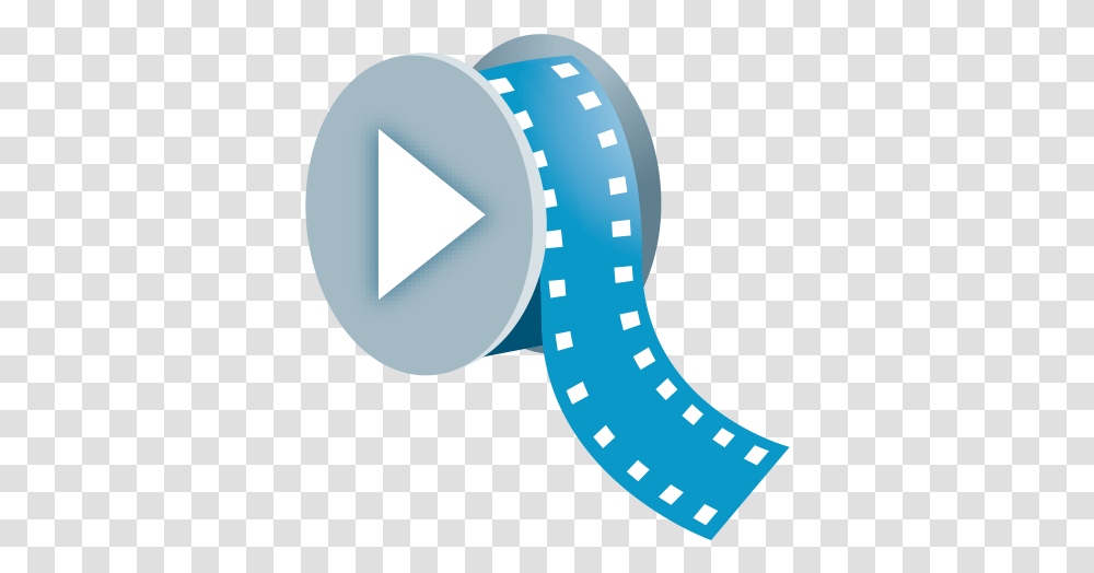 Video Icon Video Icon Blue, Tape, Plot, Diagram, Text Transparent Png