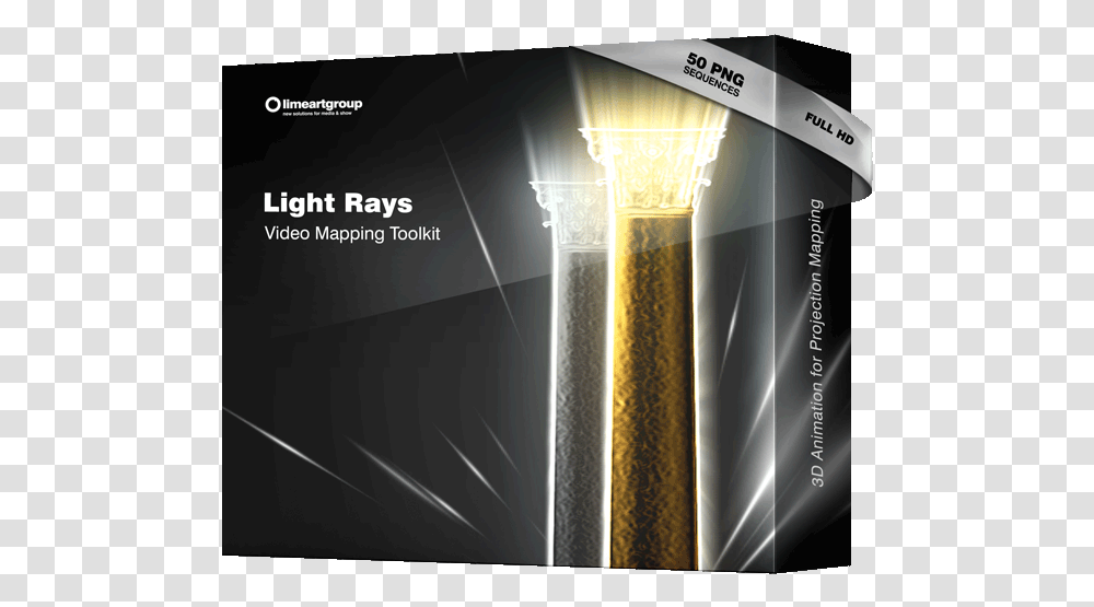 Video Mapping Toolkit Vol5 Light Ray Download At Lime Black Light, Architecture, Building, Pillar, Column Transparent Png