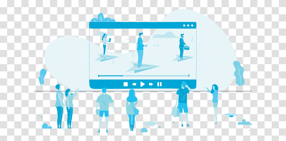 Video Marketing Can Change Your Game Play Illustration, Person, Outdoors, Nature, Snow Transparent Png