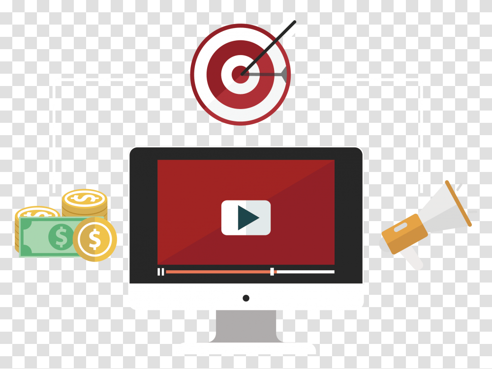 Video Marketing Clipart, First Aid, Darts, Game Transparent Png