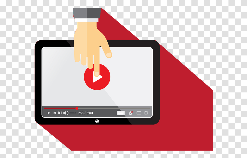 Video Marketing Graphic Thumbnail, Computer, Electronics, Tablet Computer, Hardware Transparent Png