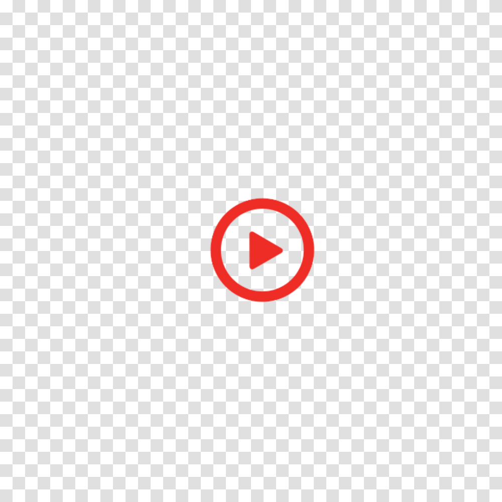 Video Play Button, Logo, Trademark, Gray Transparent Png
