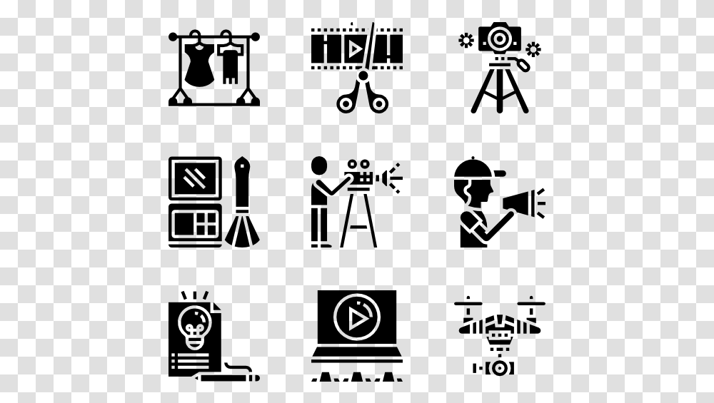 Video Production Film Production Icon, Gray, World Of Warcraft Transparent Png