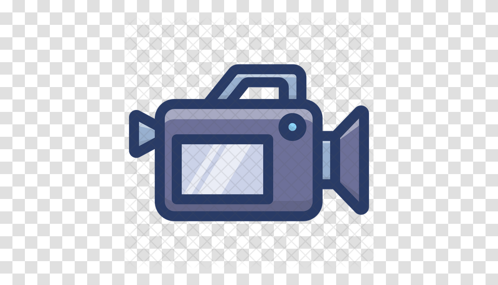 Video Recording Camera Icon Of Colored Clip Art, Electronics, Digital Camera, Video Camera, Road Sign Transparent Png