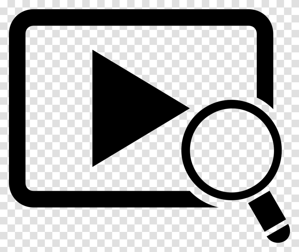 Video Search Search Video Icon, Light, Rug, Mat Transparent Png
