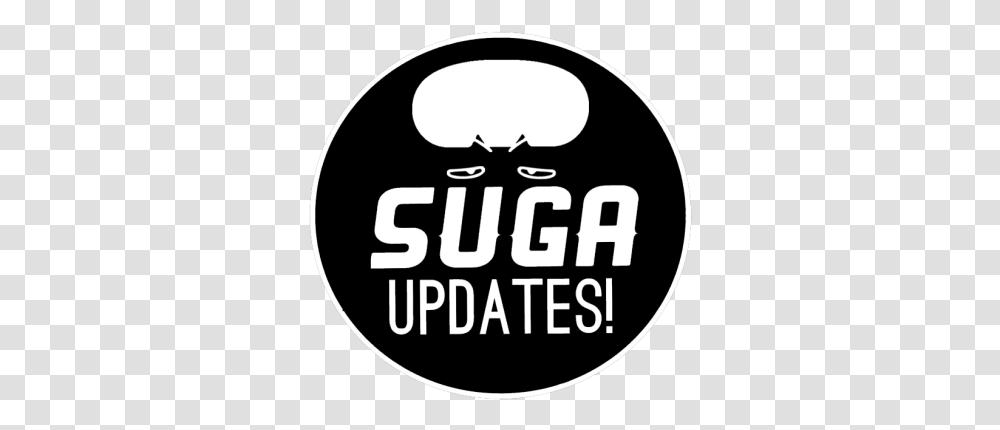 Video Suga Updates Bts Logo Suga, Label, Text, Sticker, Symbol Transparent Png