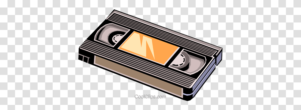 Video Tape Royalty Free Vector Clip Art Non Printed Materials In Library, Cassette Transparent Png