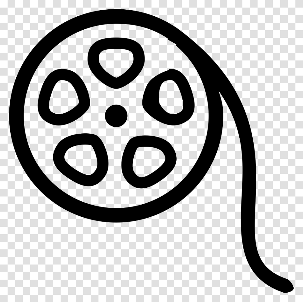 Video Tape Video Tape Icon, Stencil, Reel, Wheel Transparent Png