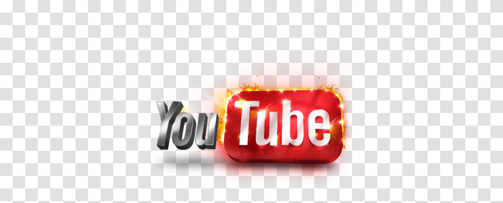 Video Youtube Icon 5917 Transparentpng Youtube Logo 3d, Text, Symbol, Fire, Food Transparent Png