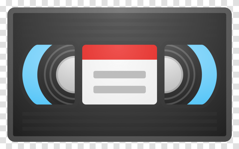 Videocassette Icon Vhs Emoji, Tape Transparent Png