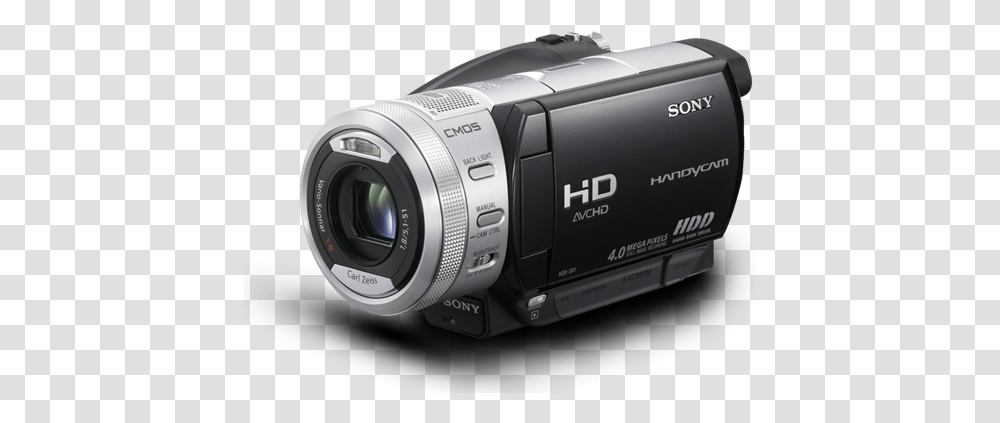 Videos Hd Cam Video Camera Icon Front Row Realistic Audio And Video Recording, Electronics, Digital Camera,  Transparent Png