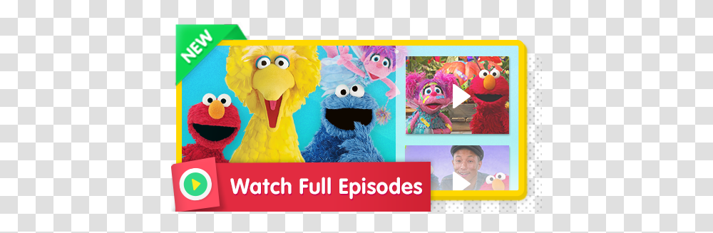 Videos Sesame Street Pbskids Sesame Street Videos, Toy, Person, Human, Pinata Transparent Png