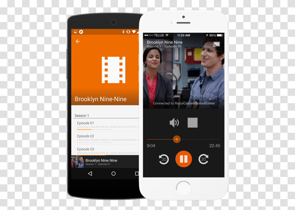 Videostream For Chromecast Iphone, Person, Human, Electronics, Mobile Phone Transparent Png