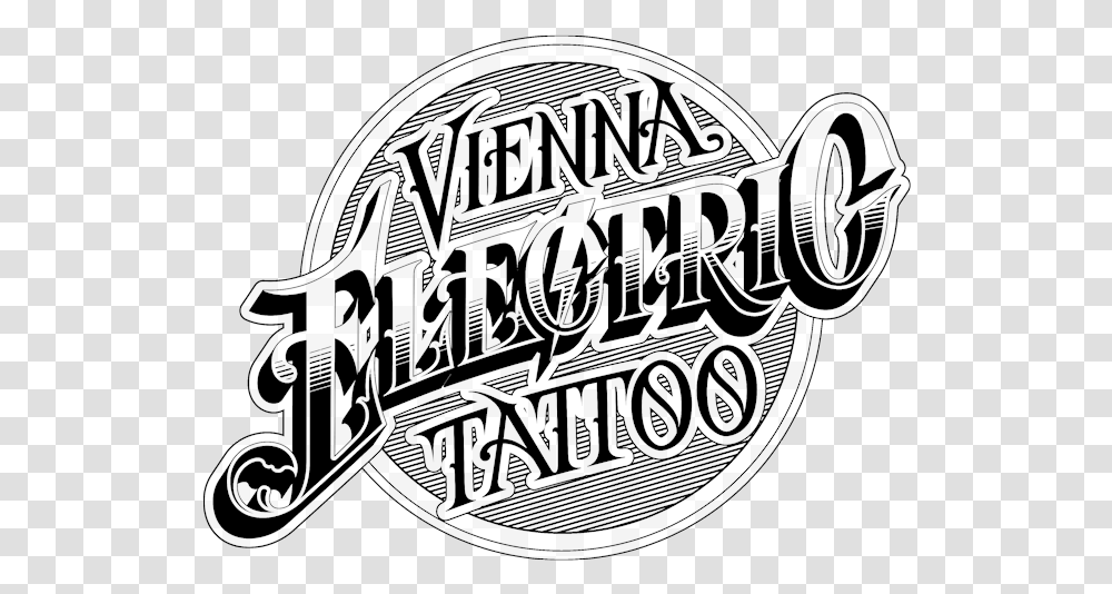 Vienna Electric Tattoo Vienna Electric Tattoo, Label, Text, Logo, Symbol Transparent Png