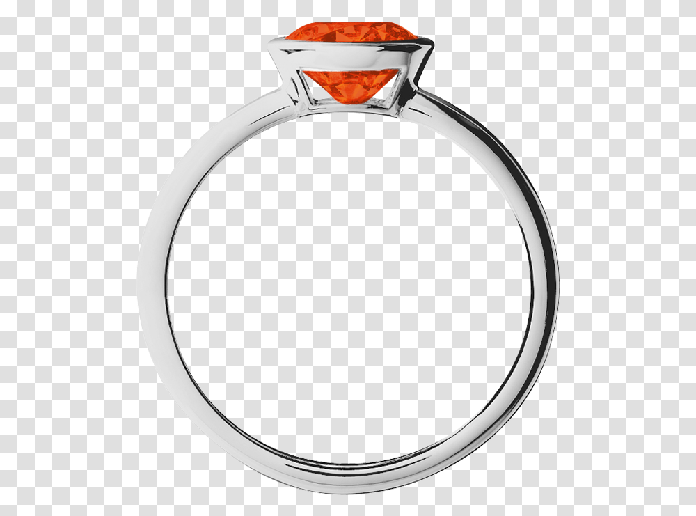 Vienna Fire Opal Orange In White Gold Engagement Ring, Accessories, Accessory, Jewelry, Silver Transparent Png