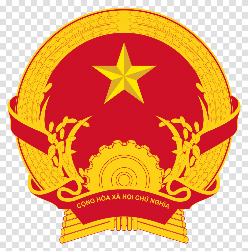 Vietnam Emblem, Star Symbol, Logo, Trademark Transparent Png