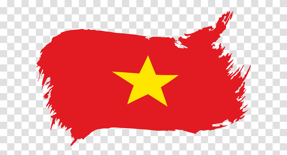 Vietnam Flag, Star Symbol Transparent Png