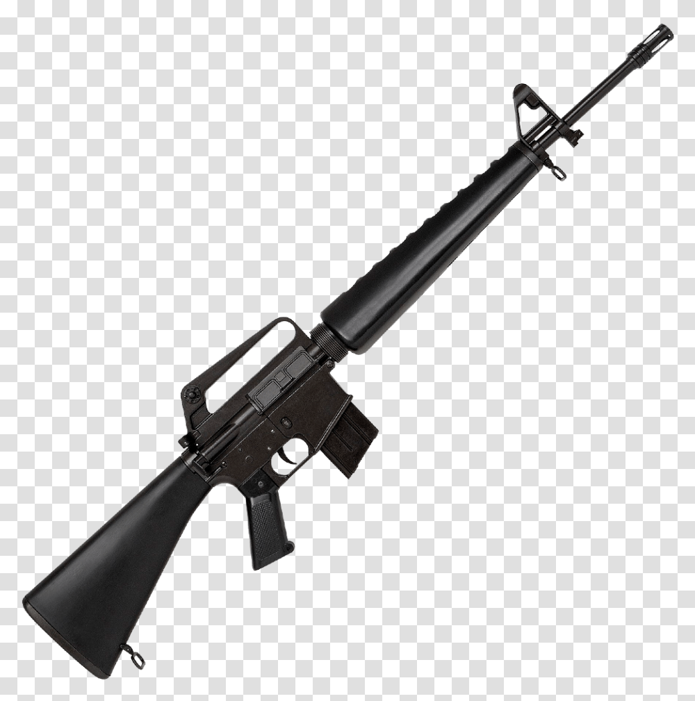 Vietnam M16, Weapon, Weaponry, Gun, Rifle Transparent Png