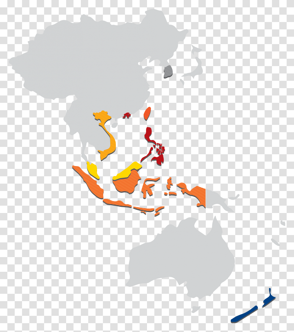 Vietnam Map Clipart Southeast Asia Highlighted On Map, Diagram, Atlas, Plot, Poster Transparent Png