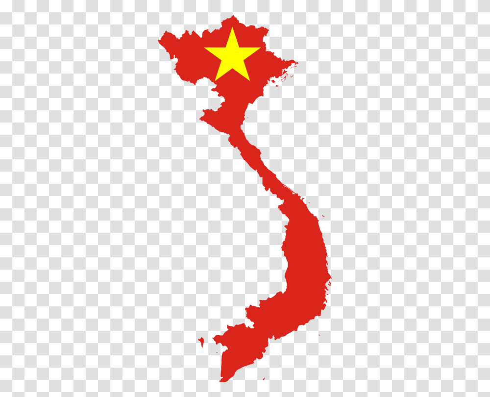 Vietnam War Flag Of Vietnam National Flag Map, Poster, Advertisement, Hand, Tool Transparent Png