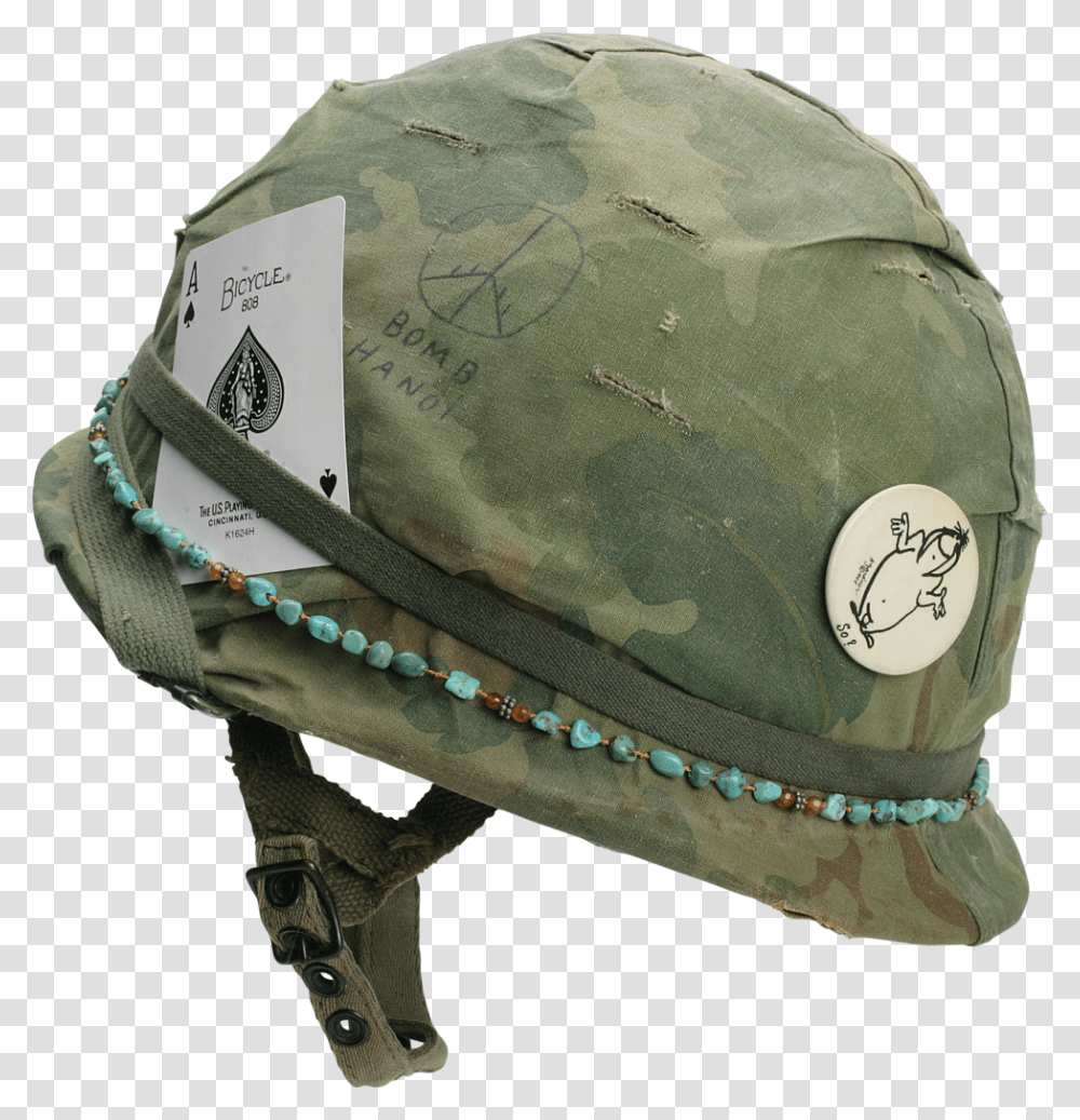 Vietnam War Helmet, Apparel, Crash Helmet, Hardhat Transparent Png