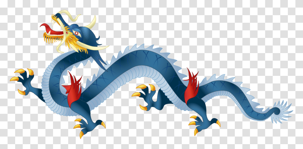 Vietnamese Dragon Blue, Dinosaur, Reptile, Animal, Bird Transparent Png