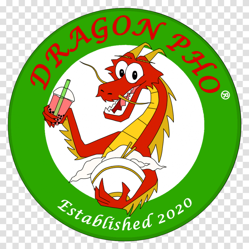 Vietnamese Noodle Soup 33067 Dragon Pho Language, Label, Text, Logo, Symbol Transparent Png