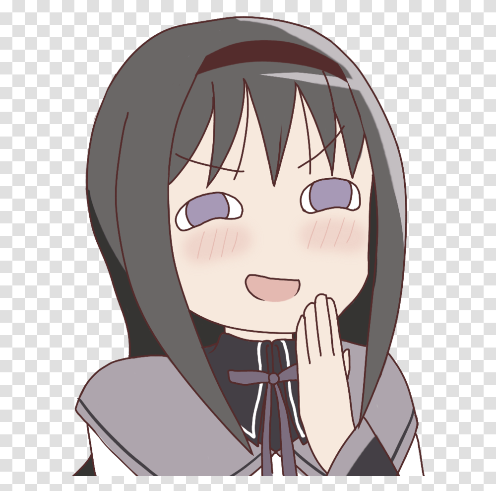 View 11 Smug Anime Girl, Comics, Book, Manga, Prayer Transparent Png