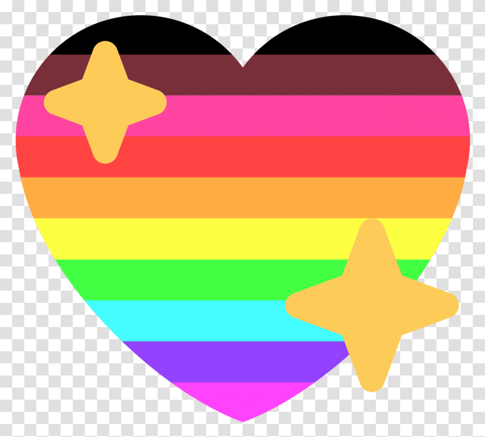 View 18 Discord Pride Heart Emojis Pride Heart Emoji, Star Symbol, Graphics, Patio Umbrella, Garden Umbrella Transparent Png