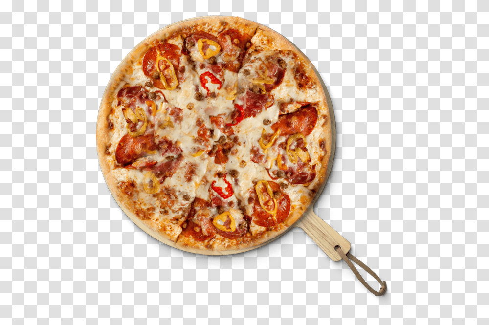 View All Specials Pizza Top View, Food, Meal, Dish Transparent Png