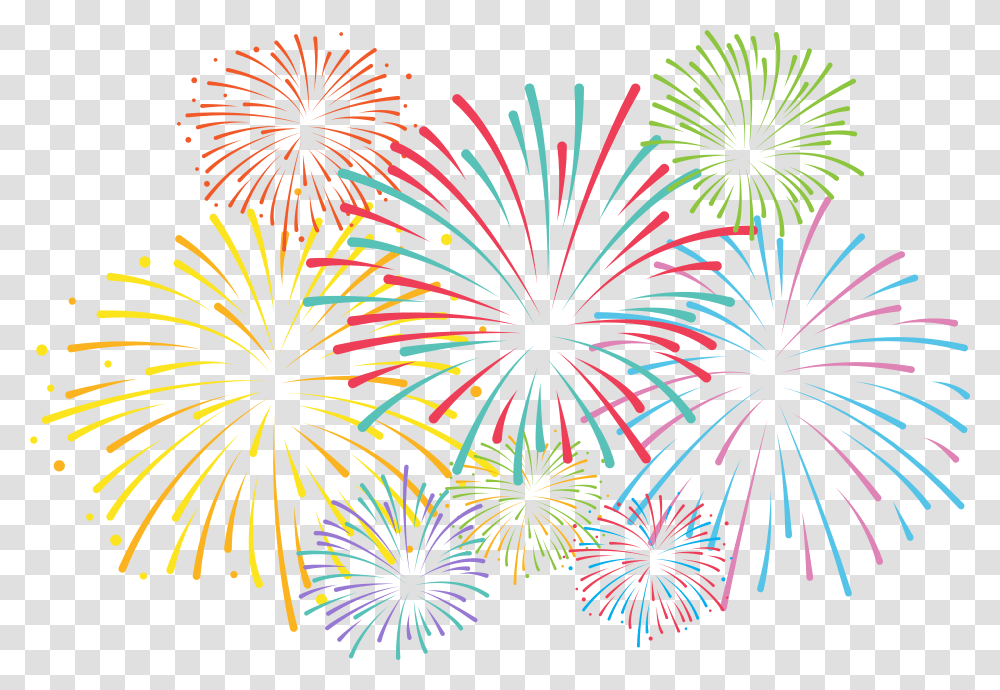 View Full Size Background Fireworks Clipart, Nature, Outdoors, Night Transparent Png