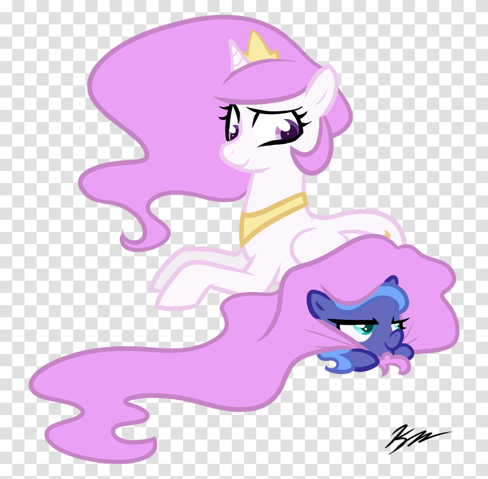 View Media Celestia As A Filly, Purple Transparent Png