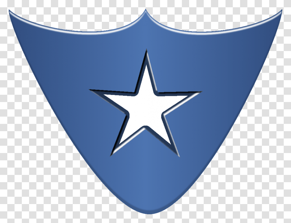 View Media Emblem, Star Symbol, Armor Transparent Png