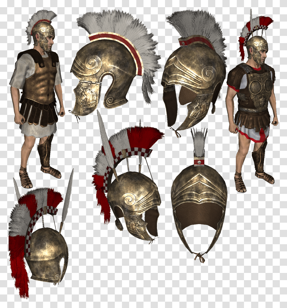 View Media Roman Attic Helmet, Armor, Person, Human, Costume Transparent Png