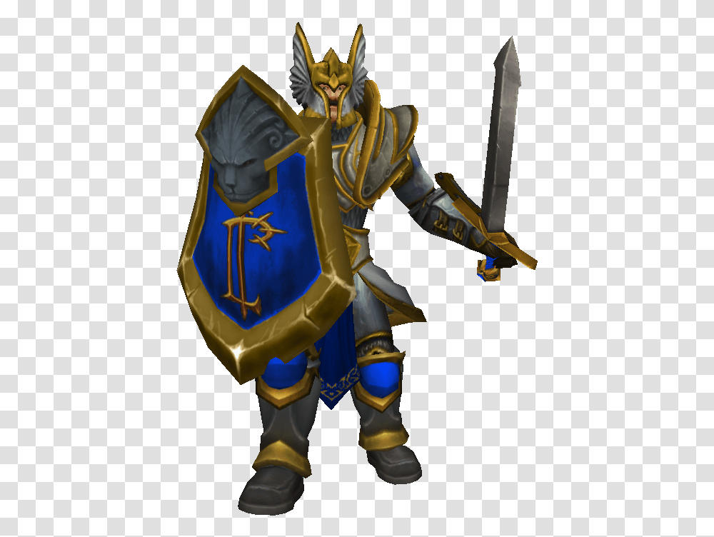 View Media Warcraft 3 Captain Model, Toy, World Of Warcraft, Knight Transparent Png